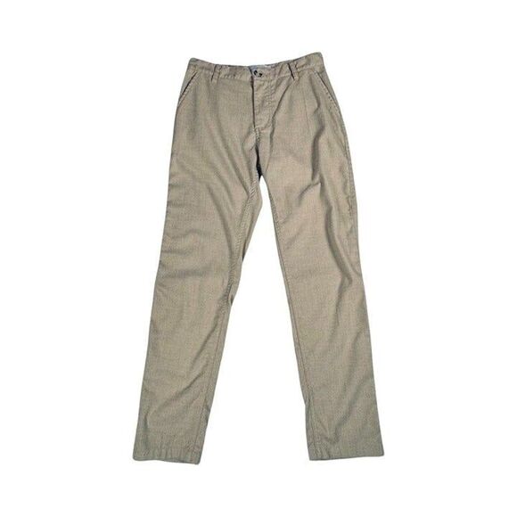 Cotton On Men Oxford Trouser Brown Tan Dress Pants Soft Size 28 x 27 - Picture 1 of 11